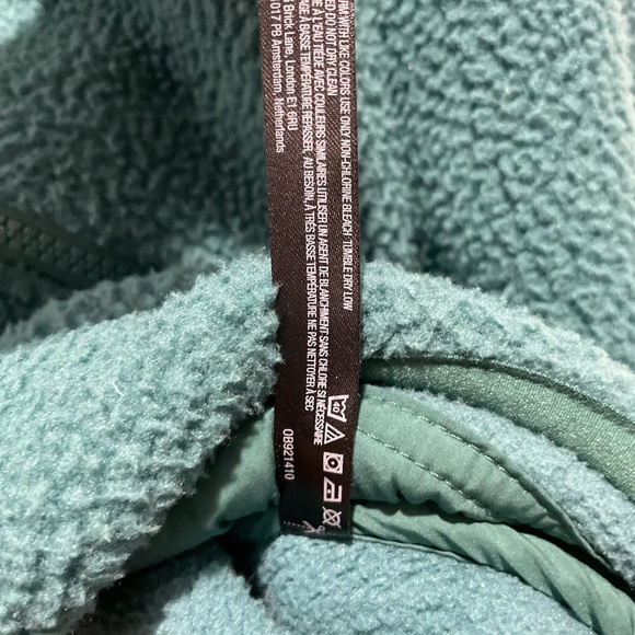 Free People Movement Hit the Slopes Fleece Jacket in Green Size Small - Picture 9 of 9